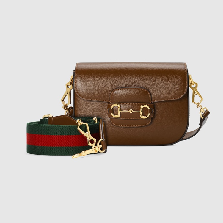 658574.18YSG.2364.011.077.0000.Light Gucci Horsebit 1955 mini bag